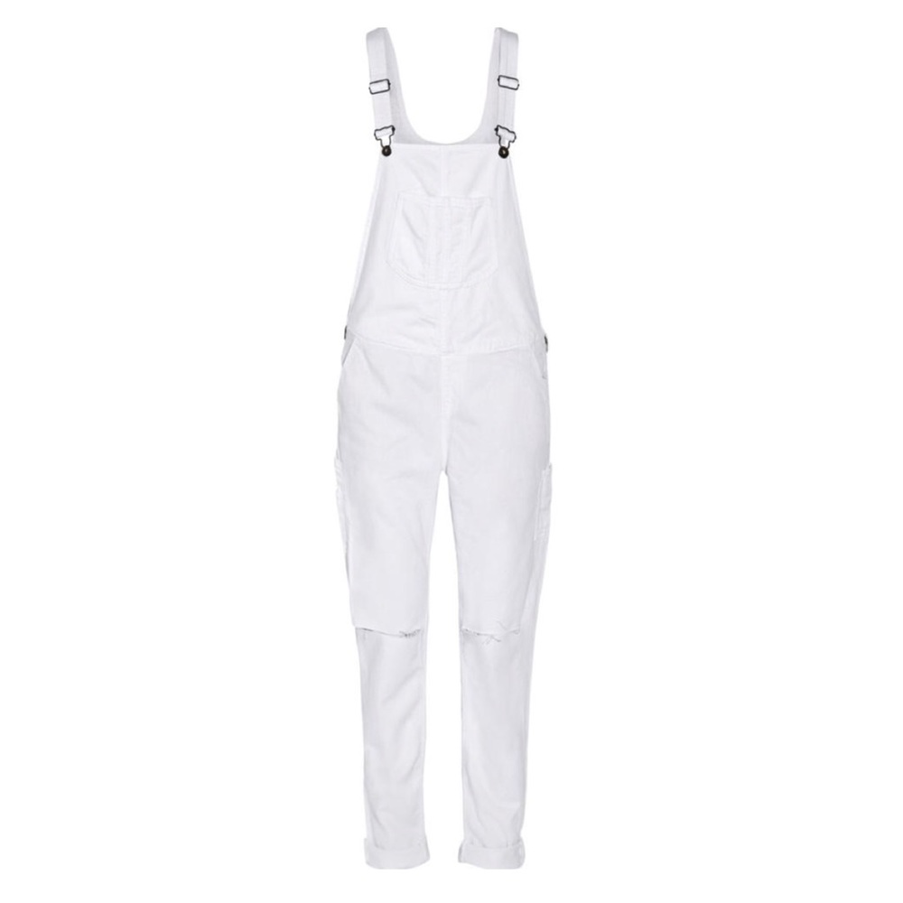 Rag & Bone Loose Fit Denim Overalls